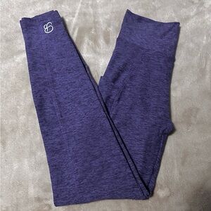 Bombshell Sportswear Purple Iris Leggings with pockets Small